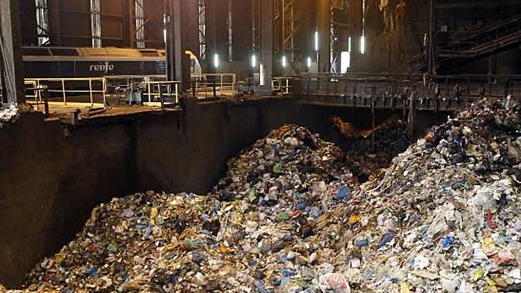 Instalaciones de Sogama en Cerdeda, en una imagen de archivo