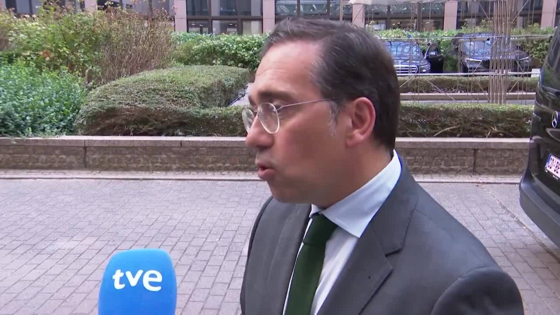 Albares reconoce falta de unanimidad para oficialidad del catalán en la UE