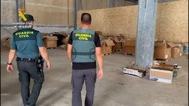Cae una red de contrabando de tabaco en Lucena: incautados más de 4.700 kilos de picadura