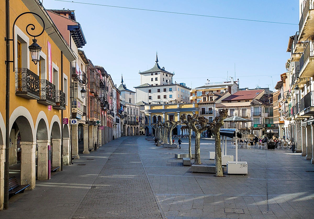 Aranda de Duero (Burgos), en una imagen de archivo