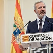 Azcón llamará a una rebelión cívica contra la financiación singular: «Aragón se opone a la ruptura del sistema, que supondrá una pérdida de 230 millones cada año»