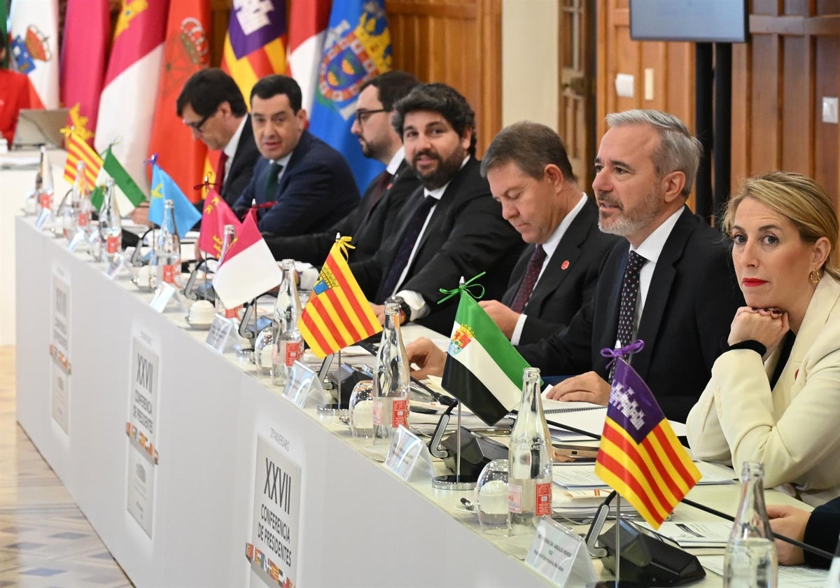 Barones regionales en la última Conferencia de Presidentes celebrada en Barcelona