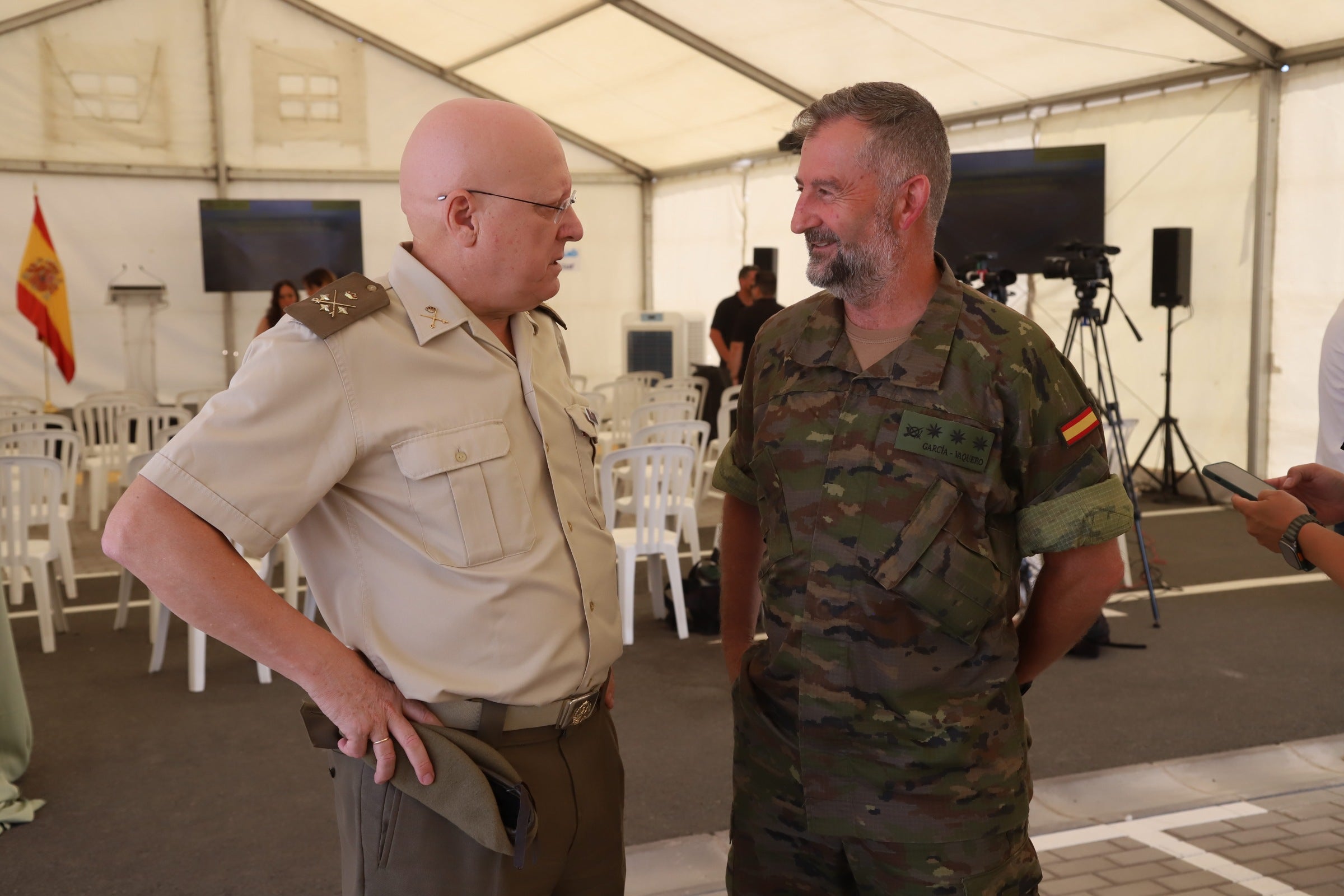 Las imágenes de la entrega de la urbanización de la Base Logística del Ejército en Córdoba