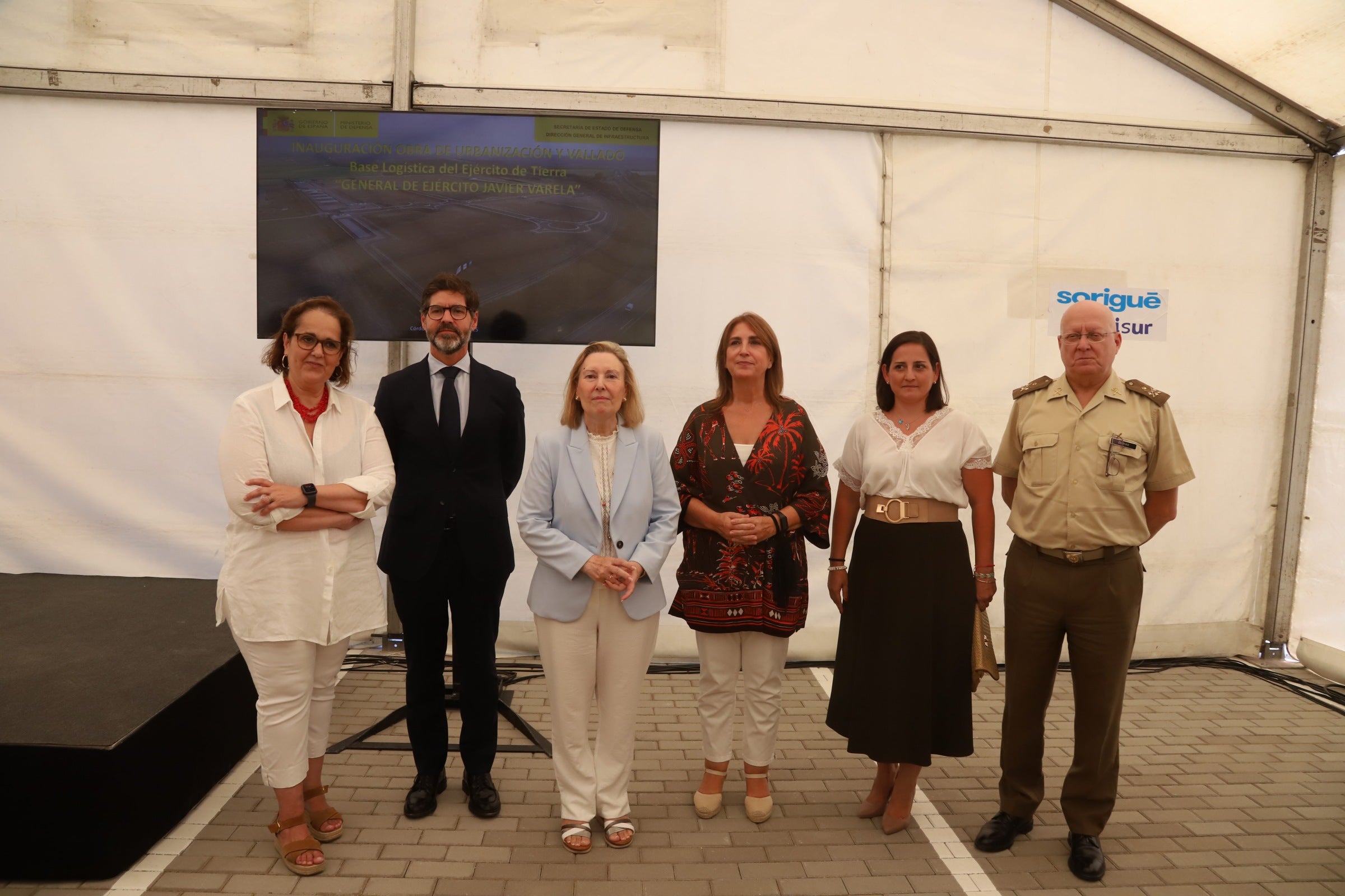 Las imágenes de la entrega de la urbanización de la Base Logística del Ejército en Córdoba