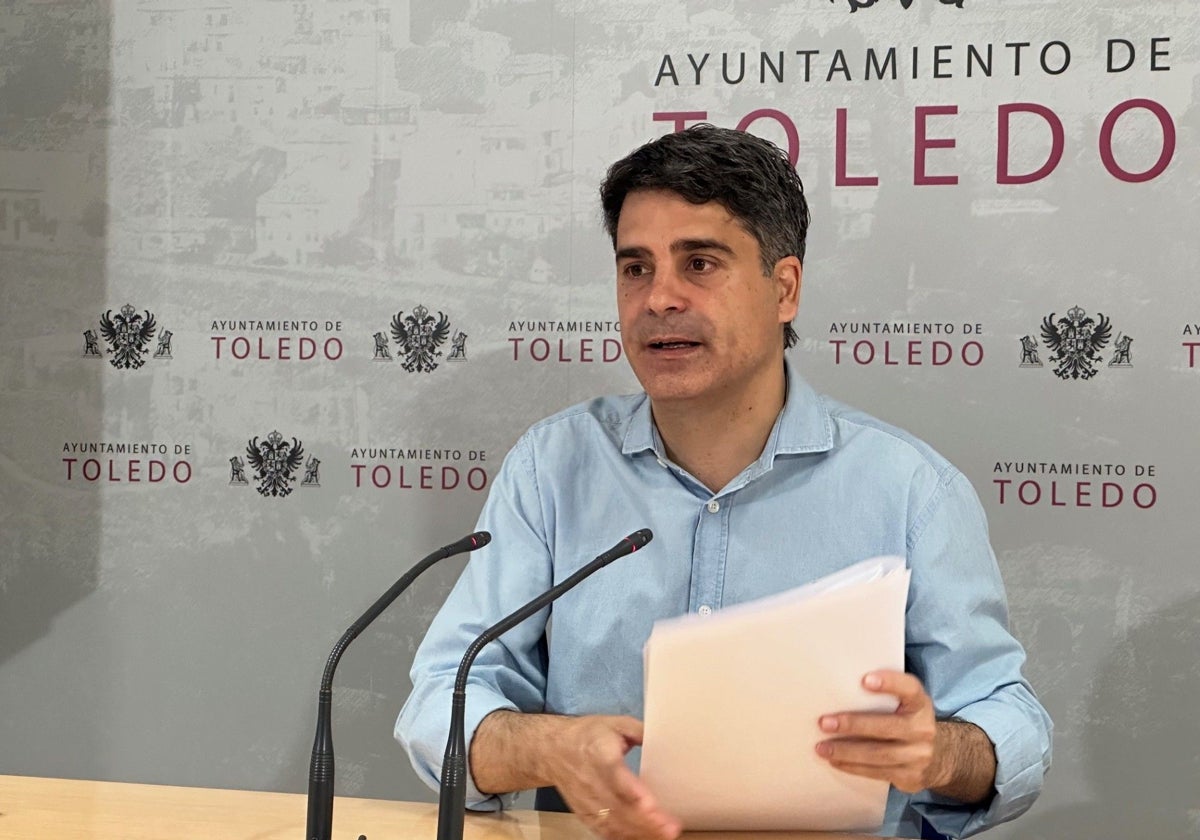 Juan José Alcalde, portavoz del equipo de Gobierno de Toledo
