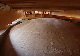 Los nuevos tejados de la Catedral de Málaga descubren las bóvedas del Renacimiento