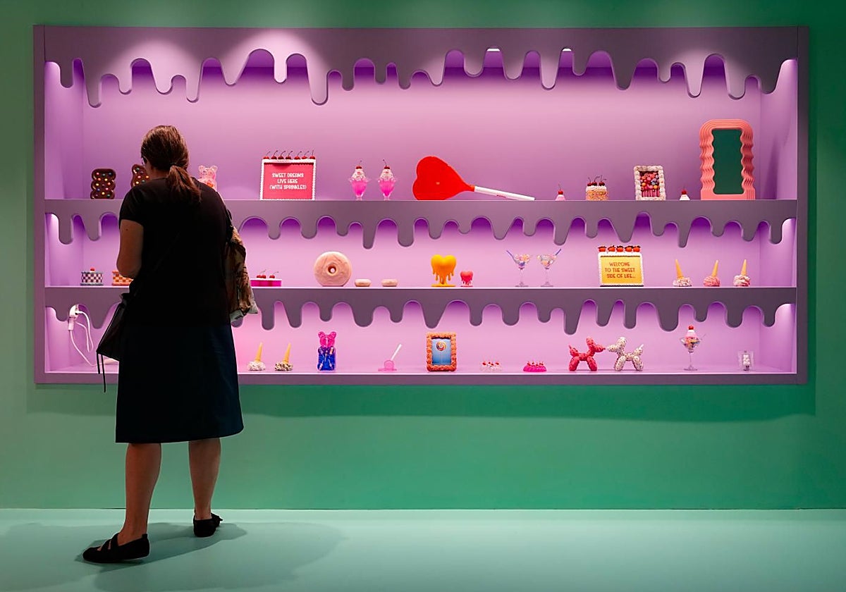 El local es una mezcla entre parque temático, galería interactiva y fantasía pop