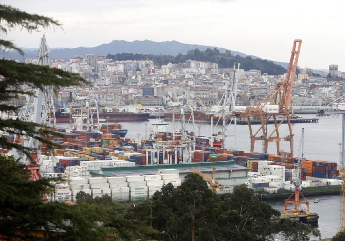 El puerto de Vigo, en una imagen de archivo