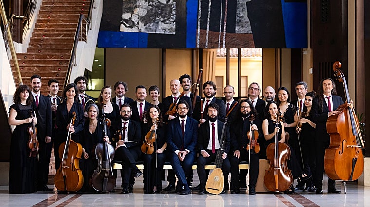 Los componentes de 'Il Giocatore. Intermezzo per musica'