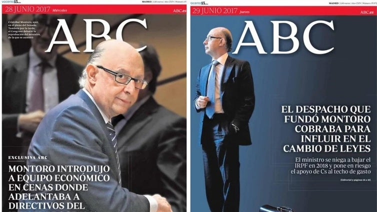 Así destapó ABC en 2017 las maniobras de Montoro que han terminado en su imputación