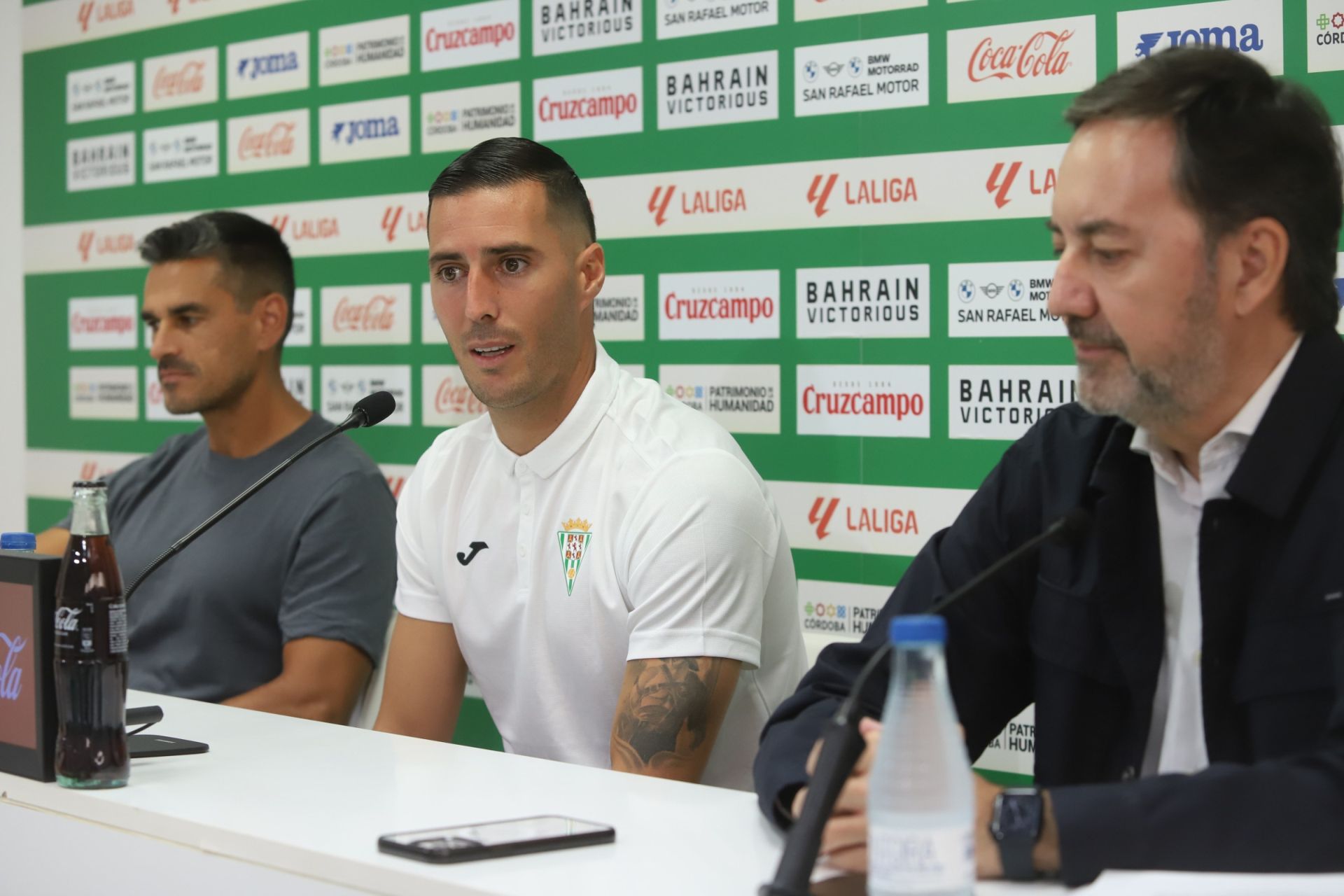 Las mejores imágenes de la presentación de Sergi Guardiola y Dalisson con el Córdoba CF