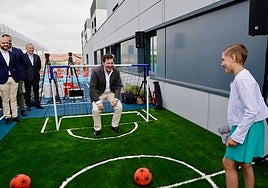 El jardín de «esperanza e ilusión» que soñó María para el Hospital de Salamanca: «Gracias de corazón»