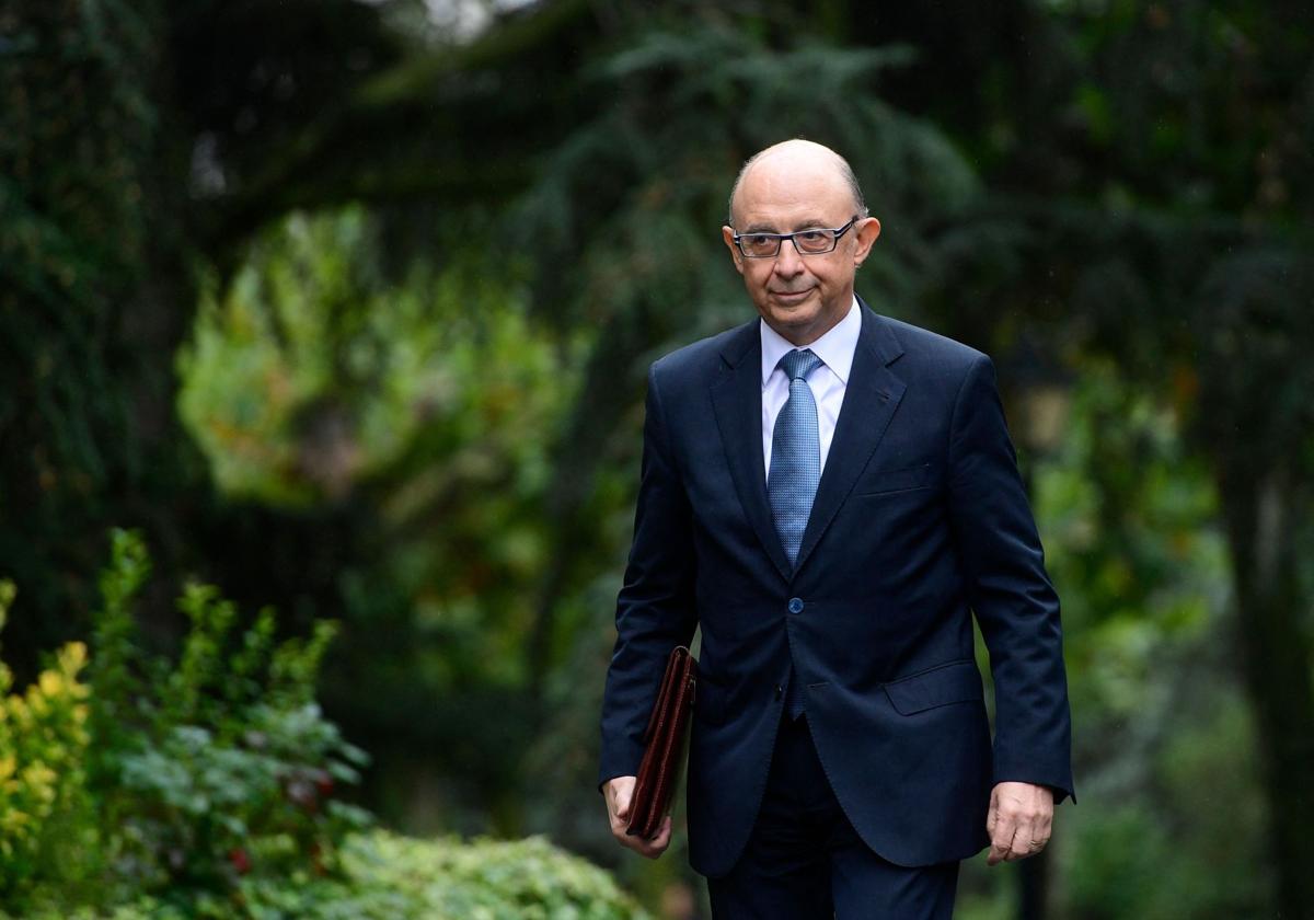 El exministro Cristóbal Montoro, en una imagen de archivo