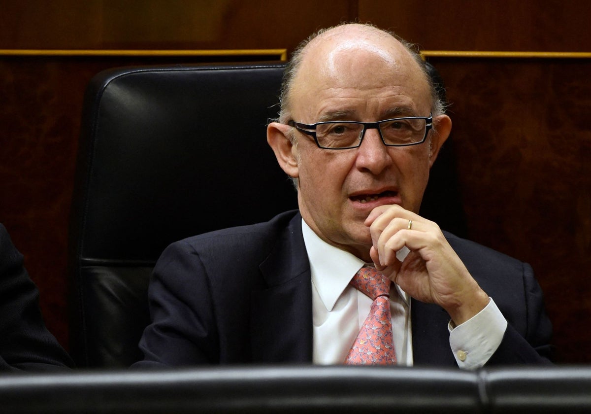 El exministro de Hacienda, Cristóbal Montoro