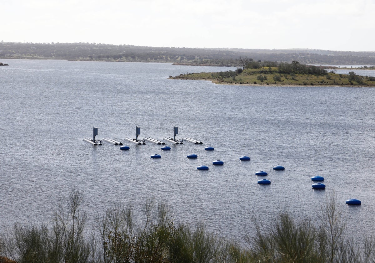 Embalse de La Colada en El Viso (Córdoba)