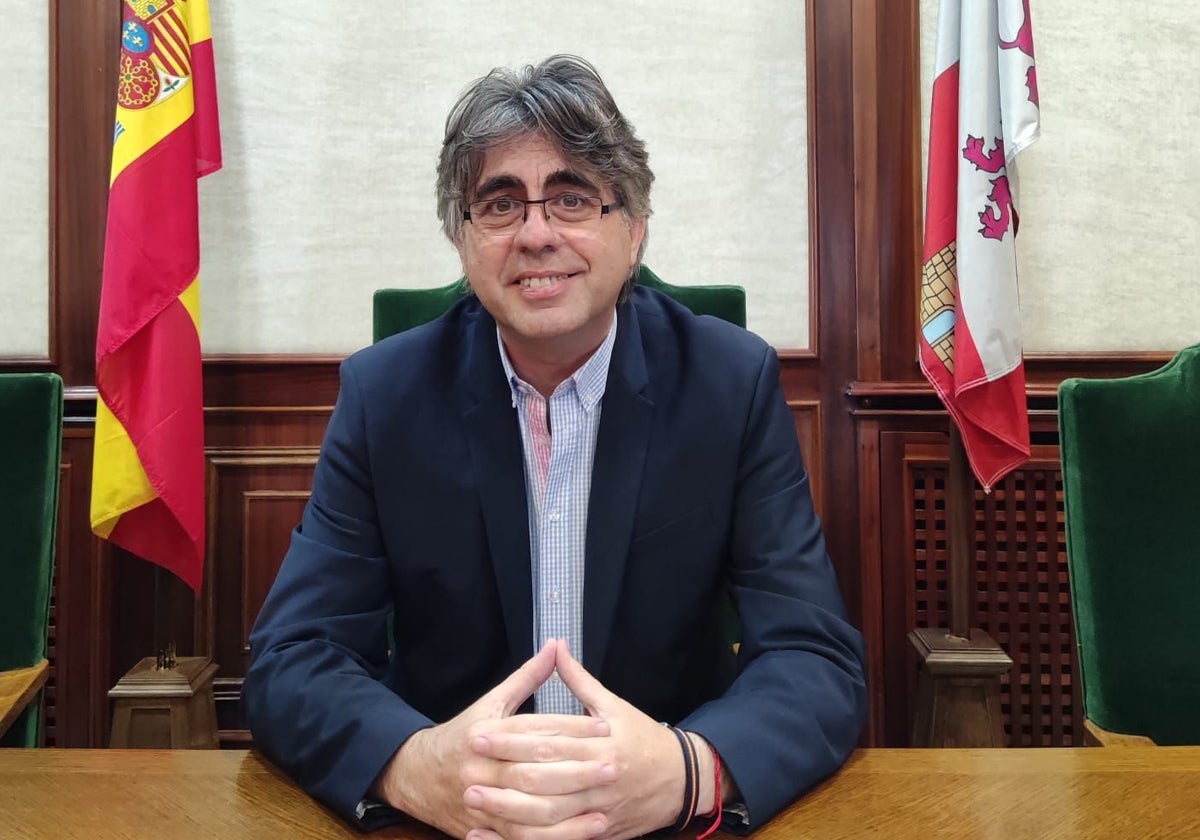 Luis Francisco Martín, actual alcalde de Béjar, en una imagen de archivo