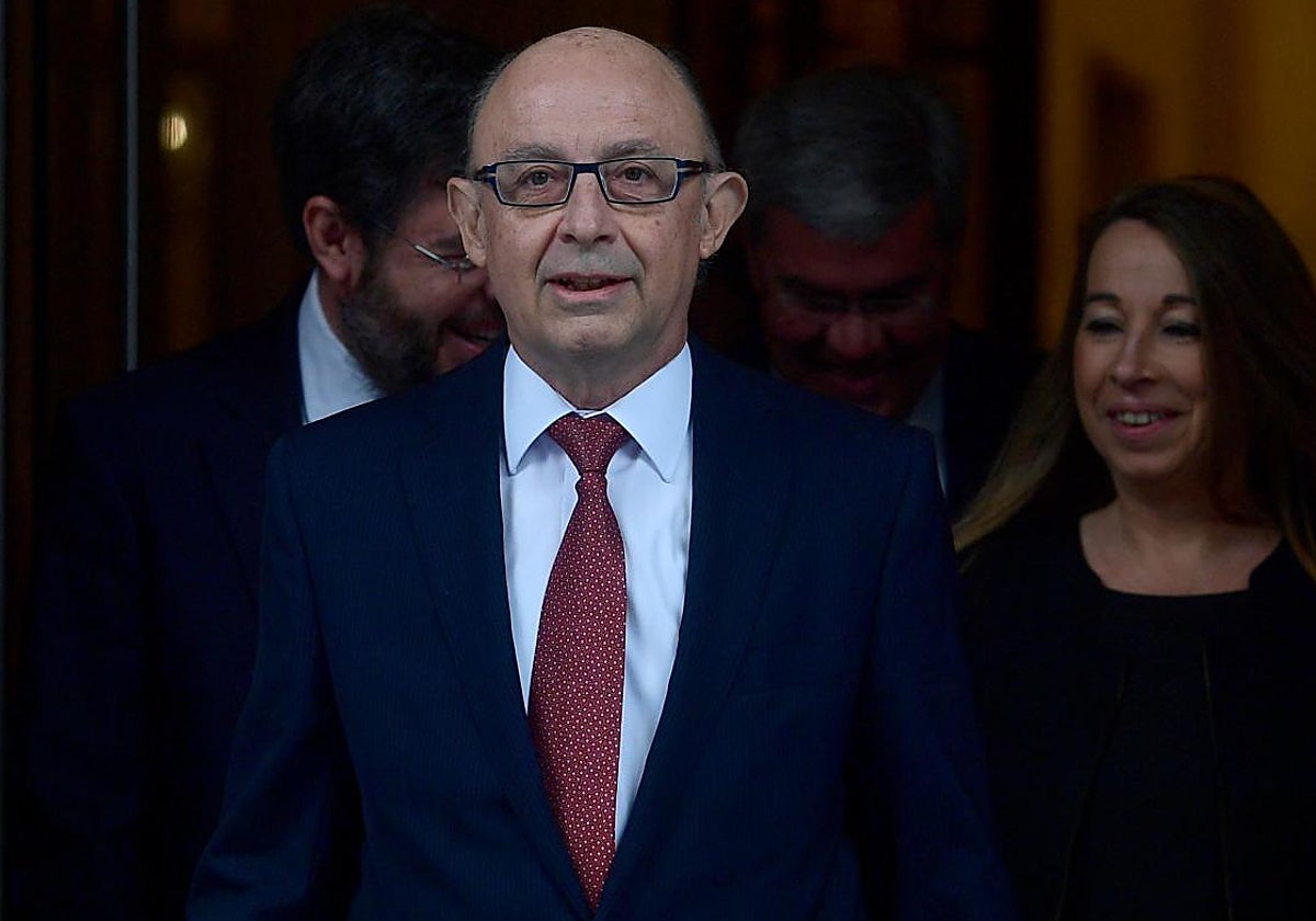 El exministro de Hacienda, Cristóbal Montoro