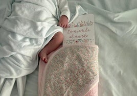 María Toledo da a luz a una niña, la segunda de sus hijos
