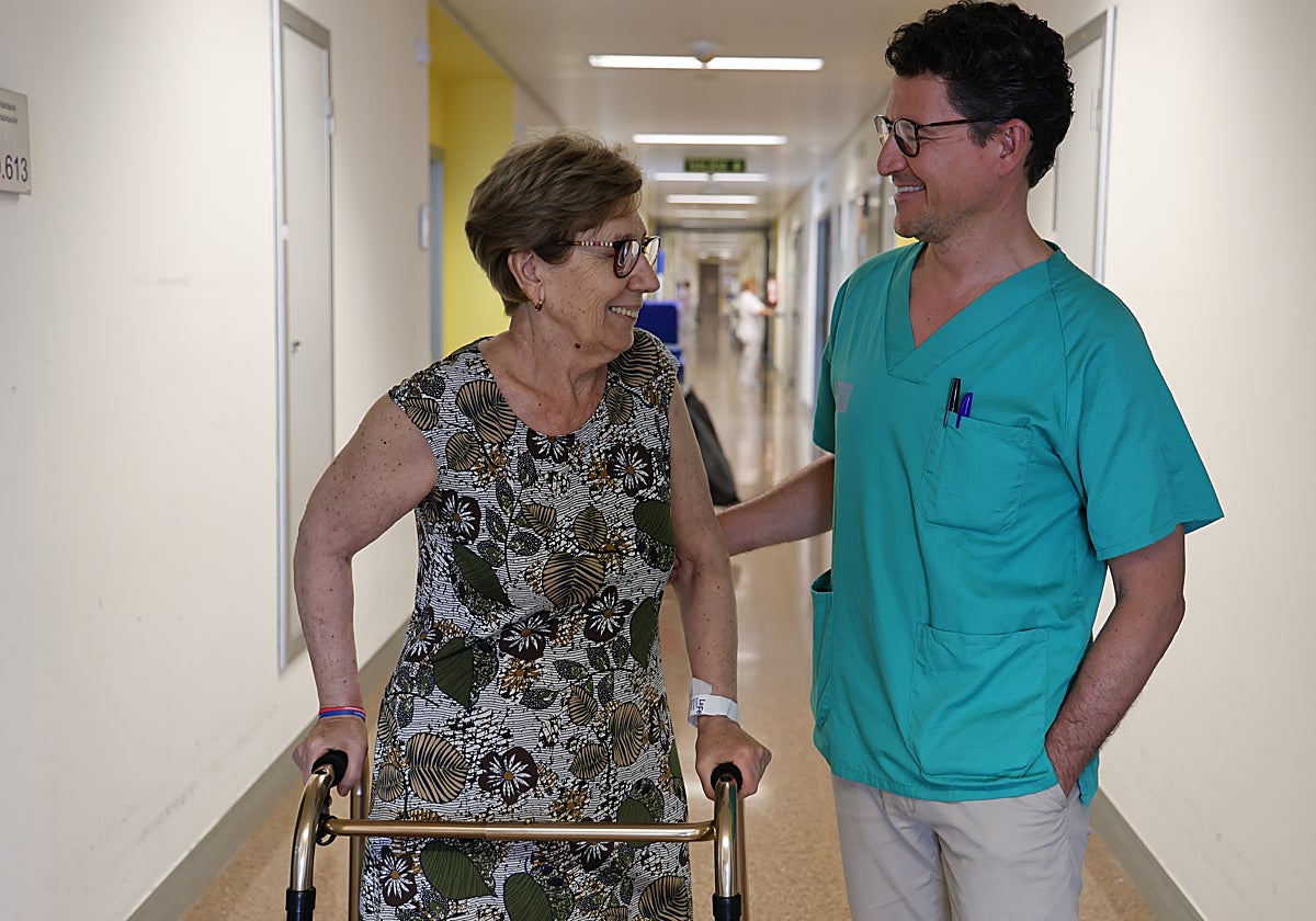 Imagen de una paciente del Hospital La Fe de Valencia