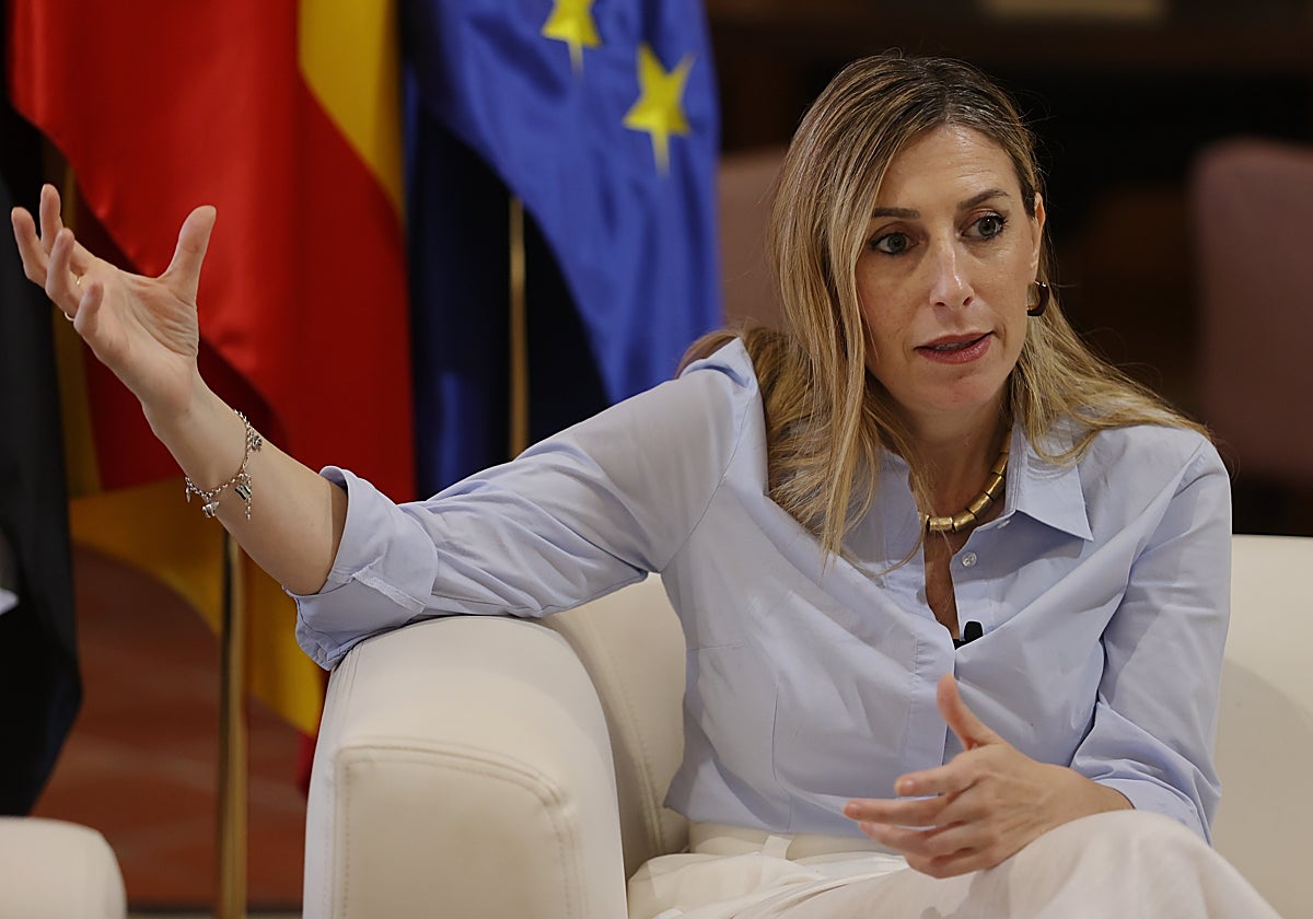María Guardiola, presidenta de la Junta de Extremadura