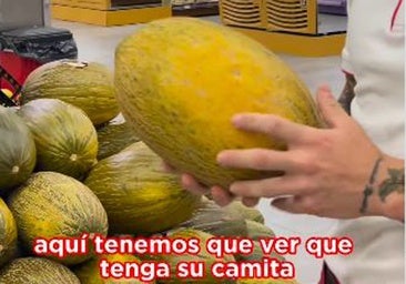 ¿Cómo elegir un buen melón? Un frutero cordobés comparte sus consejos