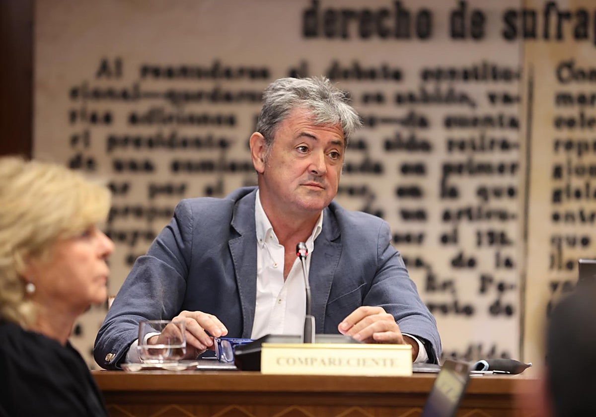 Antxon Alonso, este martes en el Senado