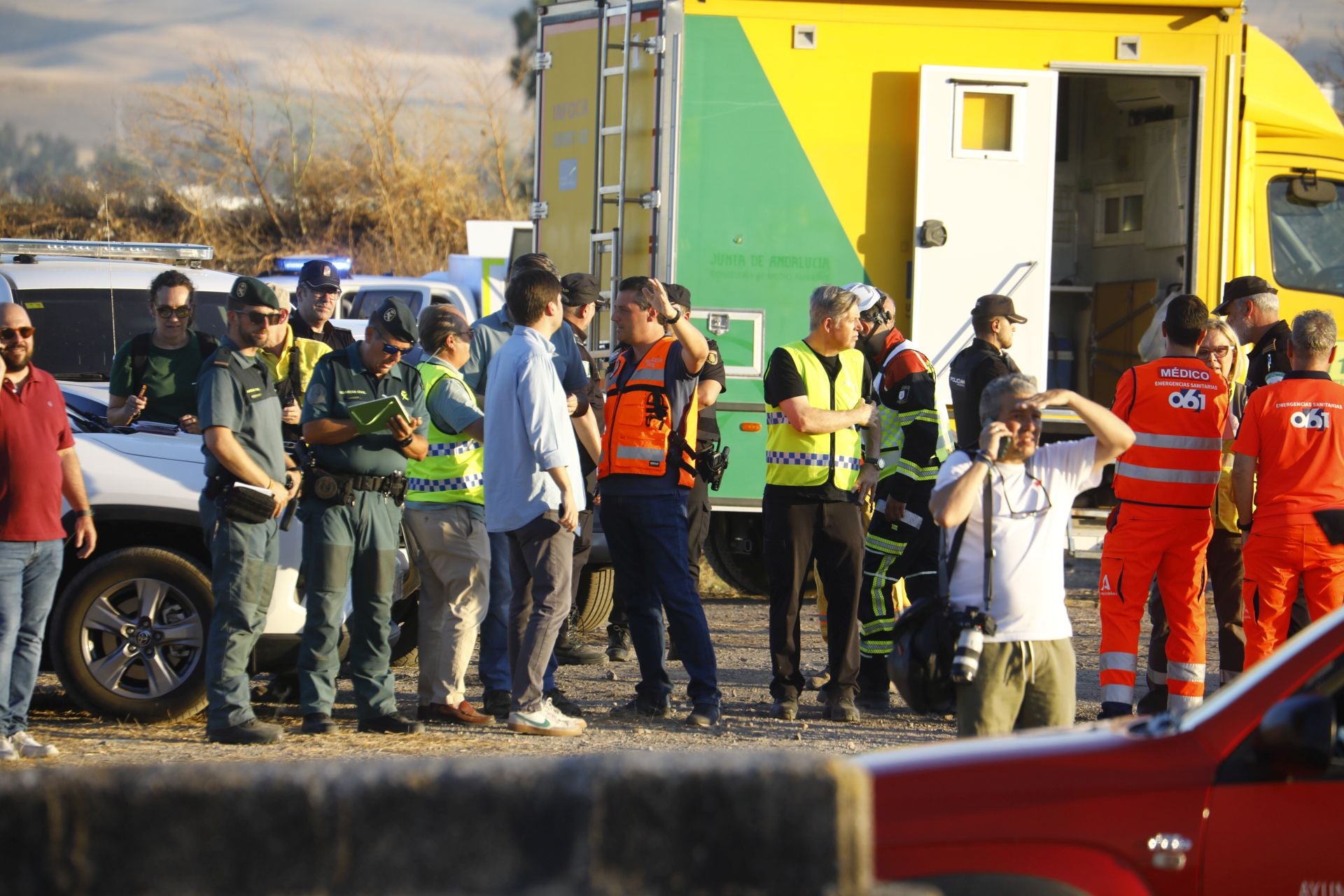 El incendio en la zona del Castillo de la Albaida en Córdoba, en imágenes