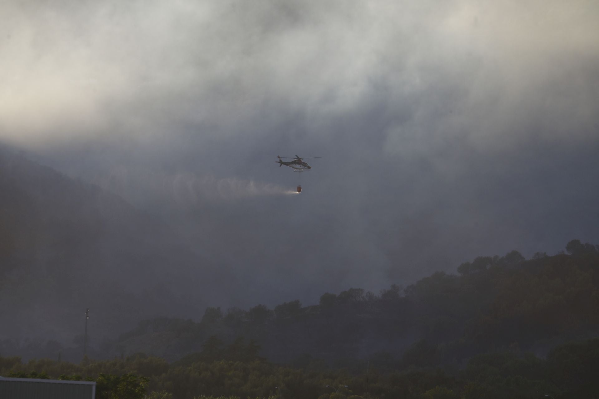El incendio en la zona del Castillo de la Albaida en Córdoba, en imágenes