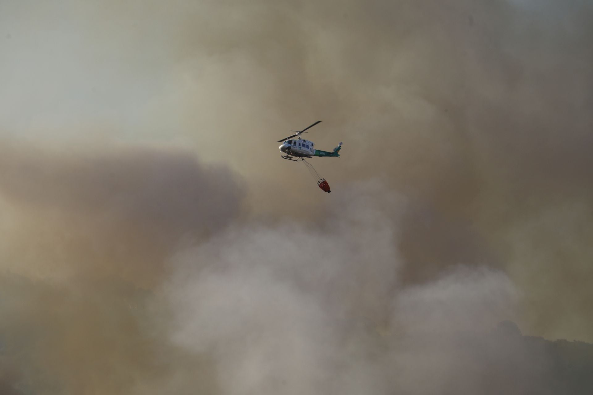 El incendio en la zona del Castillo de la Albaida en Córdoba, en imágenes