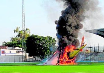 Accidente mortal del helicóptero del 061 en Cabra: Imputado un tripulante de la compañía propietaria de la aeronave