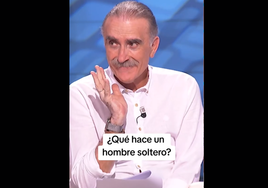 Juan y Medio a una de las invitadas del programa: «¿Qué hace un hombre soltero además de ser feliz?»