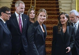 La Princesa Leonor alaba el trabajo «sin atajos» de los jóvenes «por el bien común» en la entrega de los Princesa de Girona