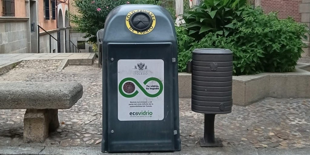 Los vecinos del Casco de Toledo podrán reciclar vidrio en contenedores de pequeño formato