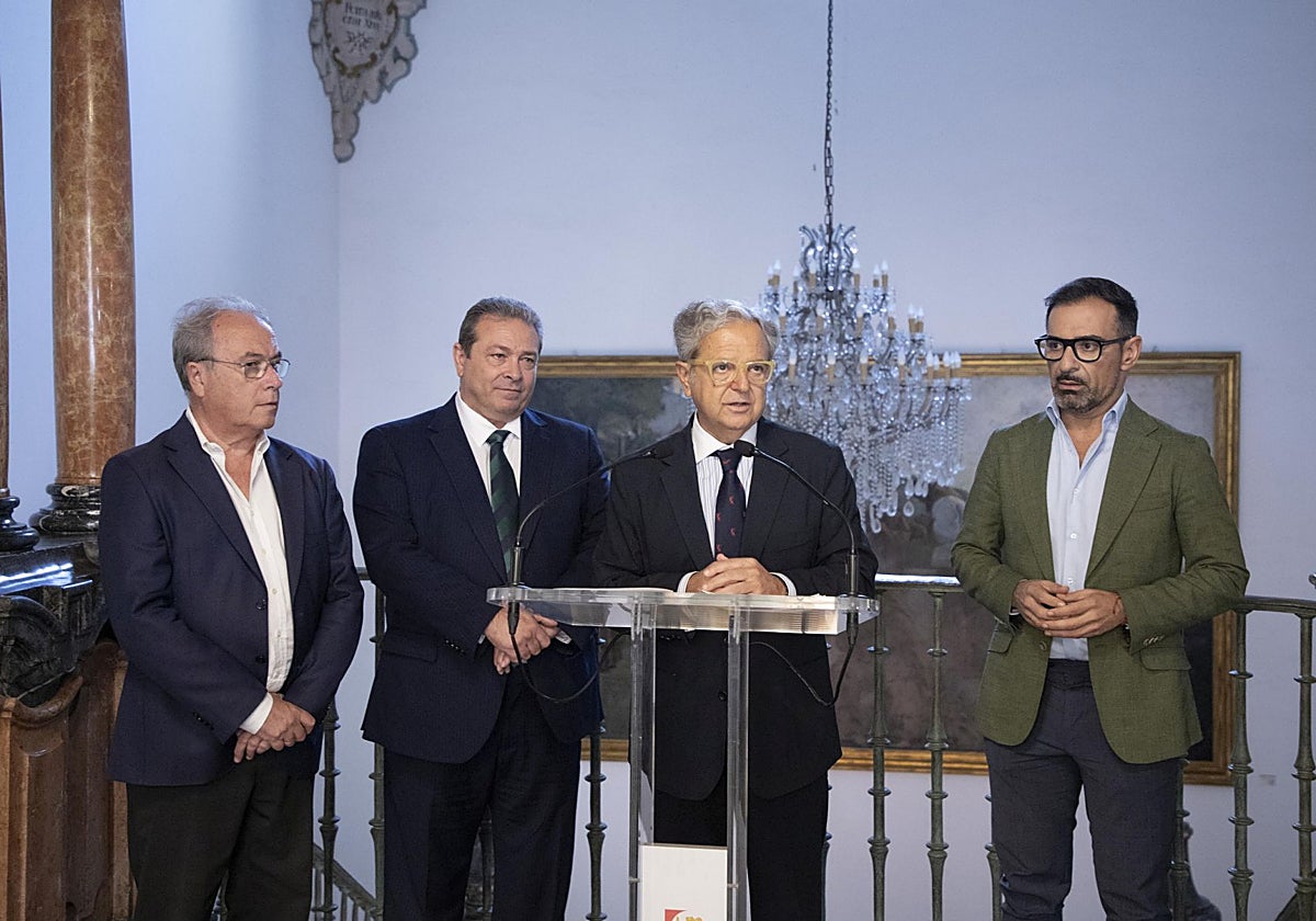 Firma del acuerdo en la Diputación