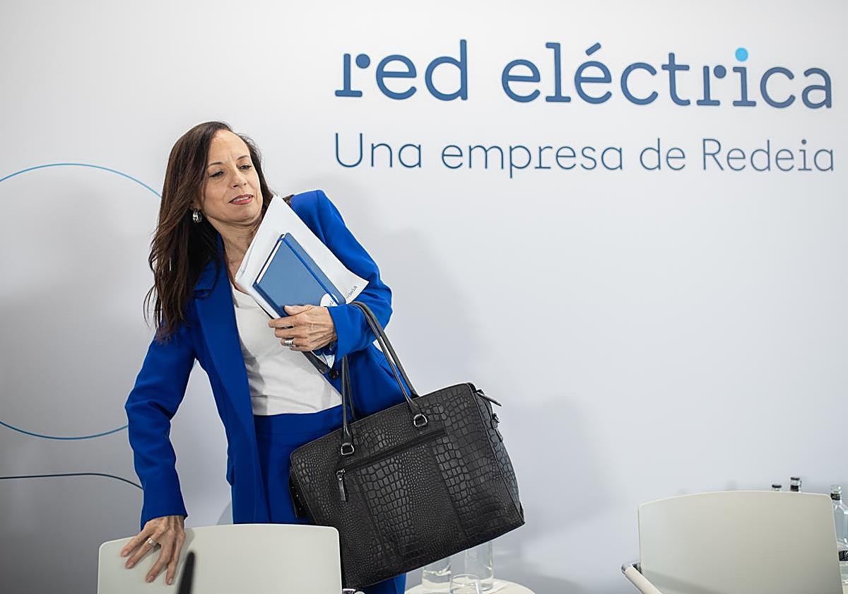 La presidenta no ejecutiva de Redeia, Beatriz Corredor.