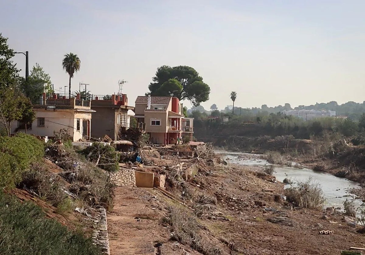 Imagen del barranco de l'Horteta