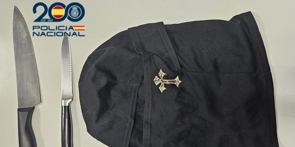 Dos detenciones a raíz de una reyerta tras la que se encuentran un par de cuchillos y un pasamontañas