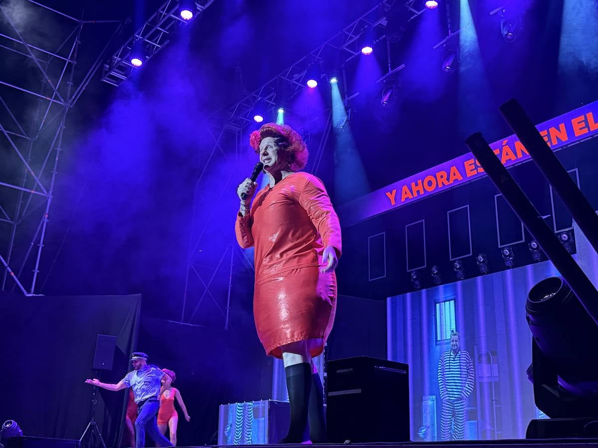 La desternillante actuación de Los Morancos en Lucena, en imágenes