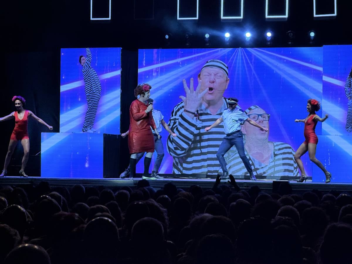 La desternillante actuación de Los Morancos en Lucena, en imágenes