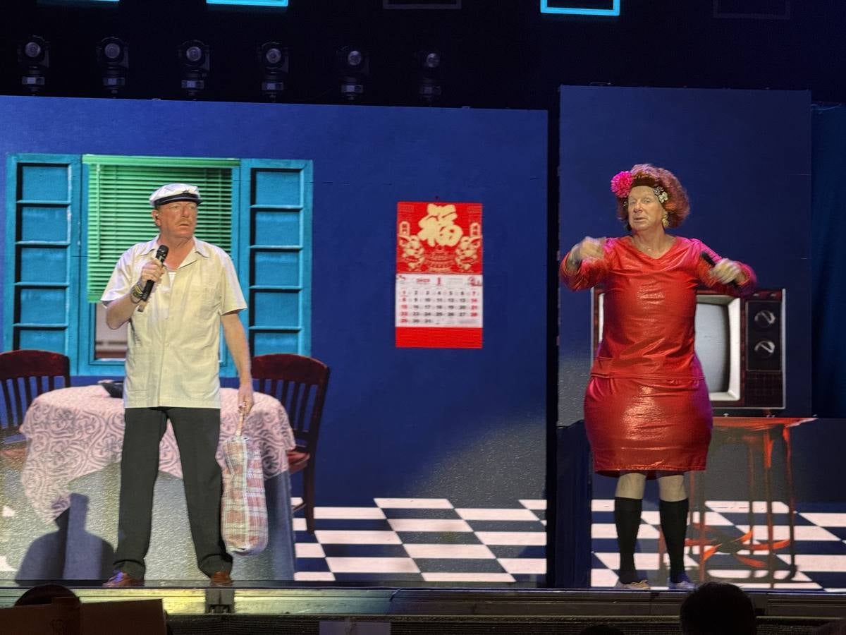 La desternillante actuación de Los Morancos en Lucena, en imágenes