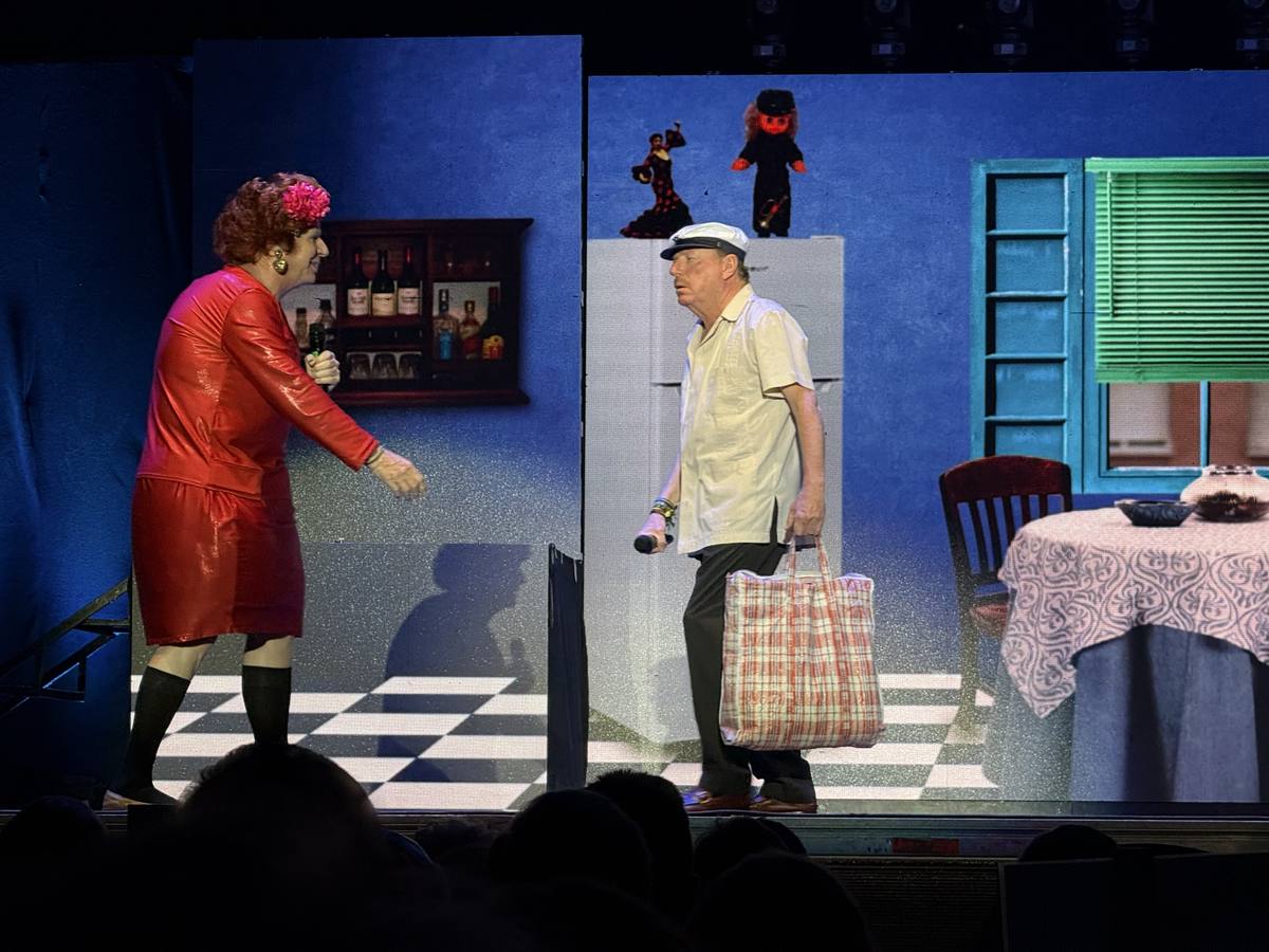 La desternillante actuación de Los Morancos en Lucena, en imágenes