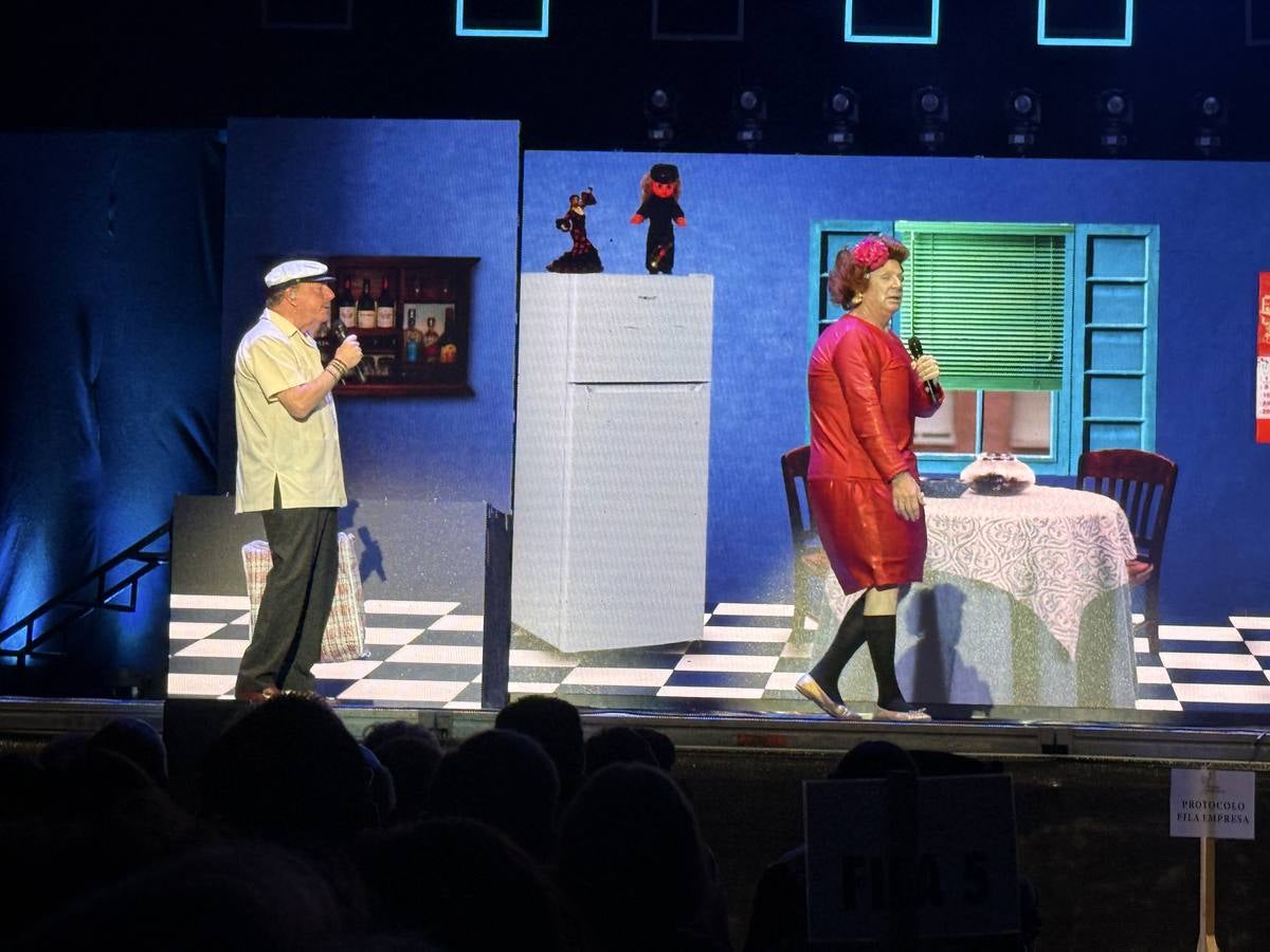 La desternillante actuación de Los Morancos en Lucena, en imágenes