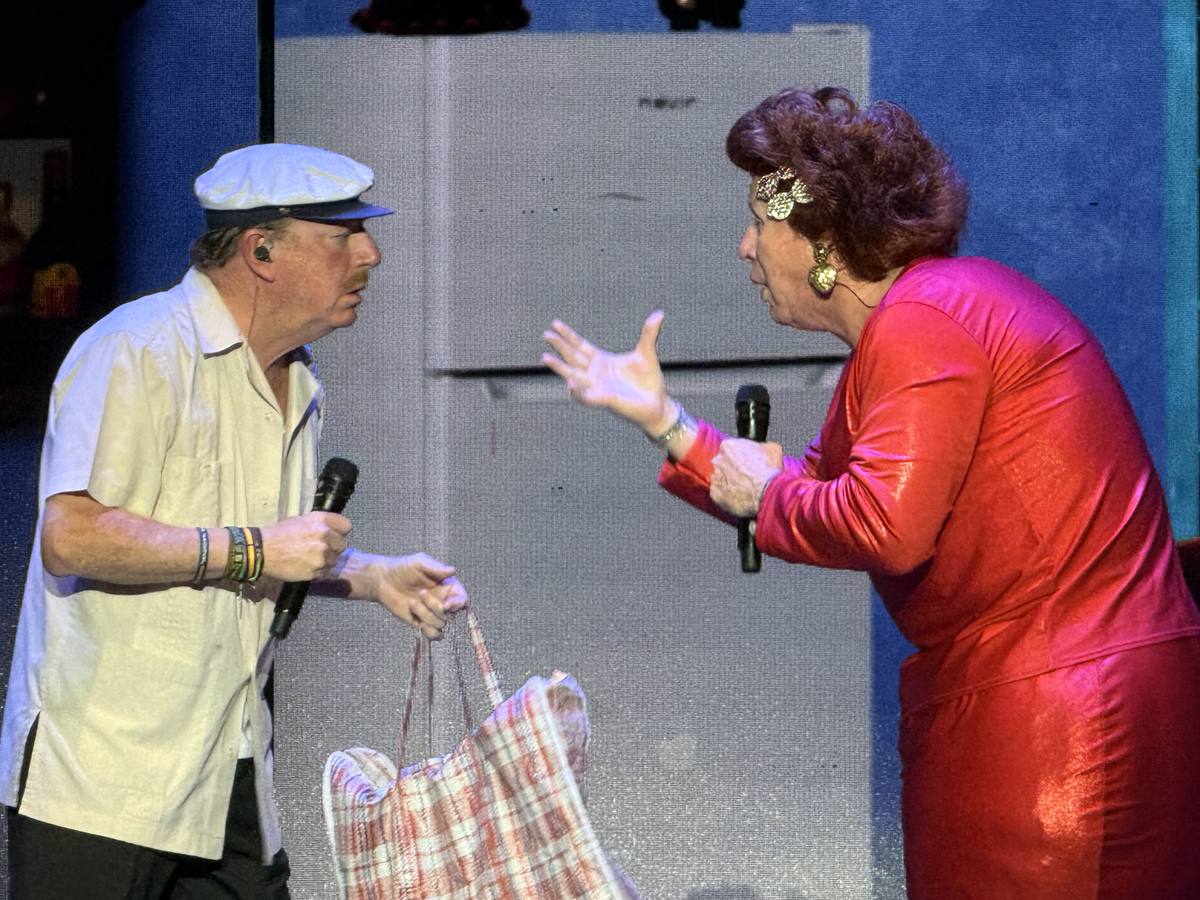 La desternillante actuación de Los Morancos en Lucena, en imágenes