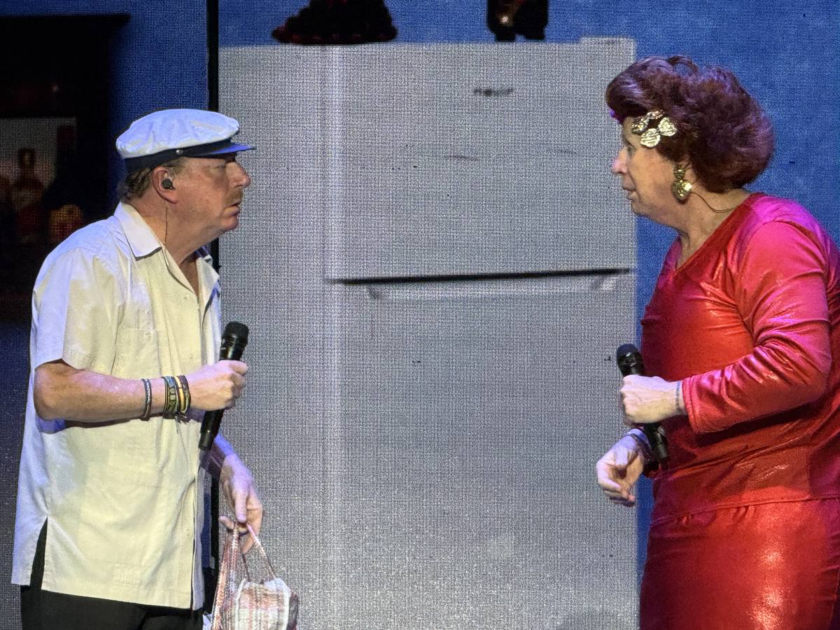 La desternillante actuación de Los Morancos en Lucena, en imágenes