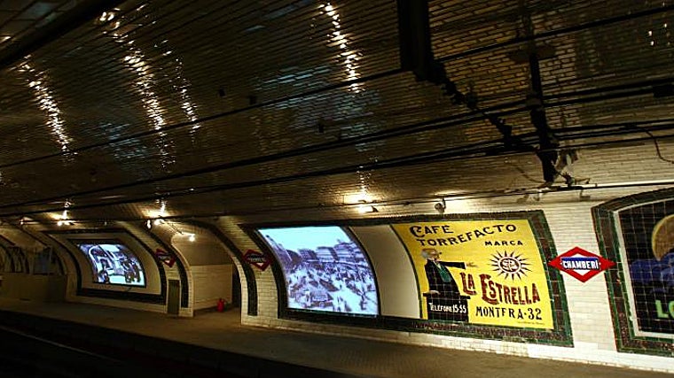 La estación fantasma de Chamberí