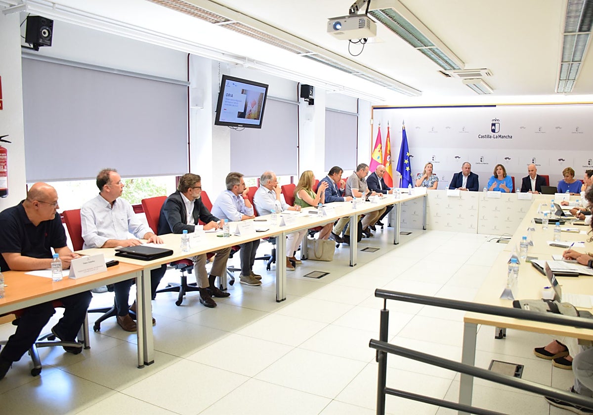 Reunión del observatorio este martes en las instalaciones del IPEX en Toledo