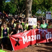 La primera manifestación contra Mazón en la zona cero de la dana muestra un clamor para exigir «justicia»