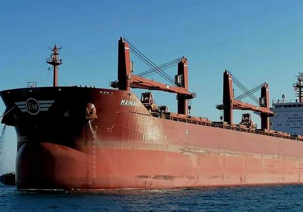 Buque carguero 'Maina'