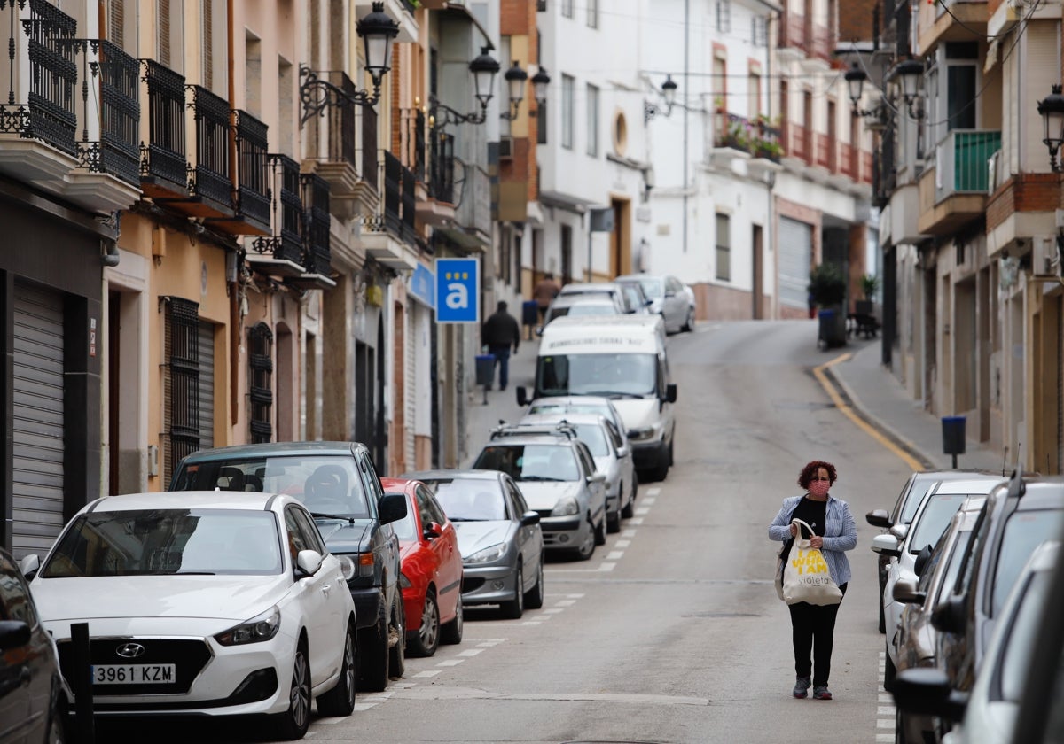 Las calles del municipio cordobés de Rute