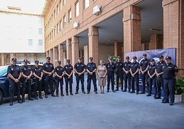 Nueve agentes en prácticas se incorporan a la plantilla de la Policía Nacional en Toledo